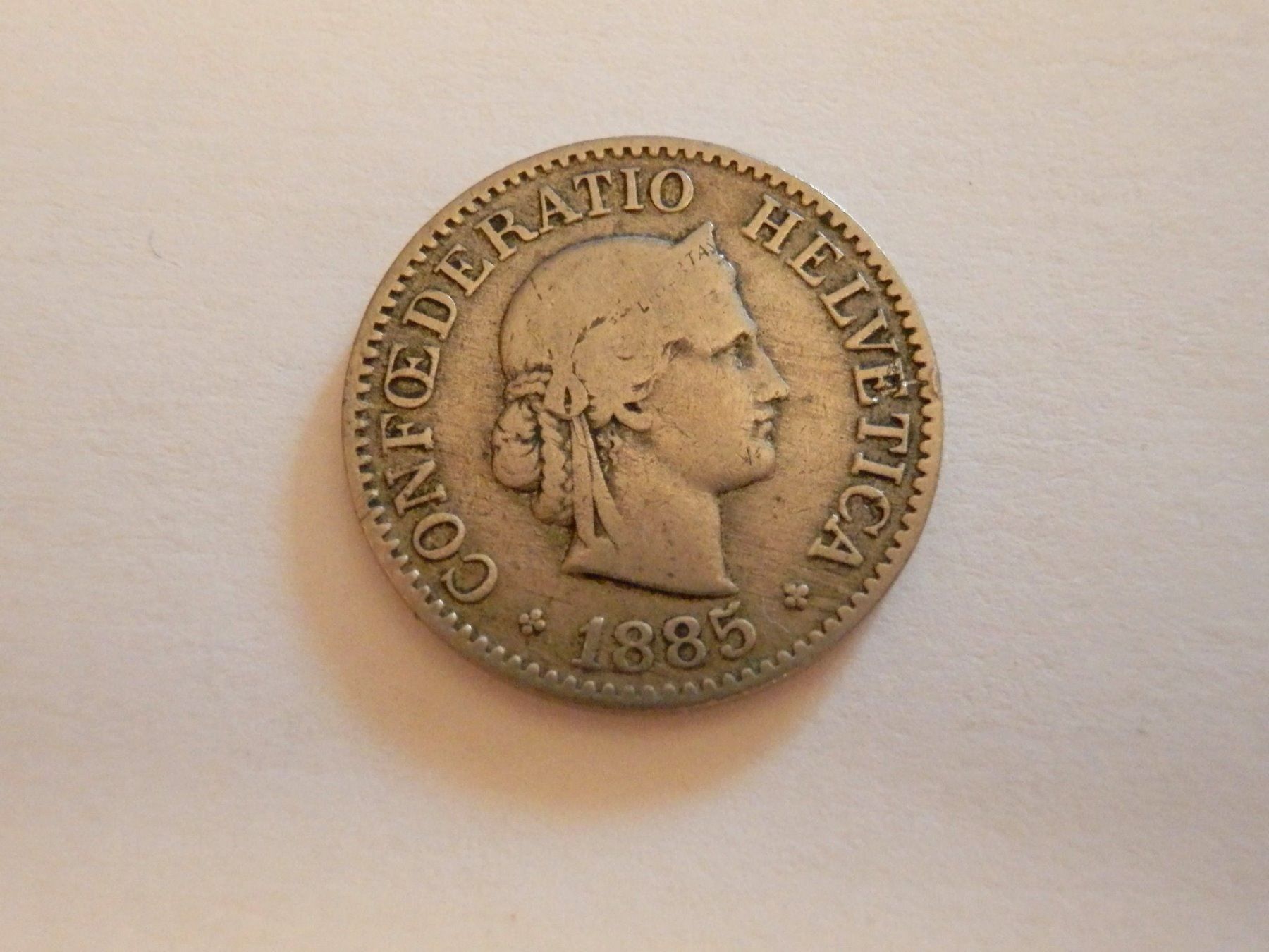 Toutes les monnaies: Lot 10Rp. 1885 - 1908, diverse,  s - ss – D'occasion à Ueberstorf par dinbau 1