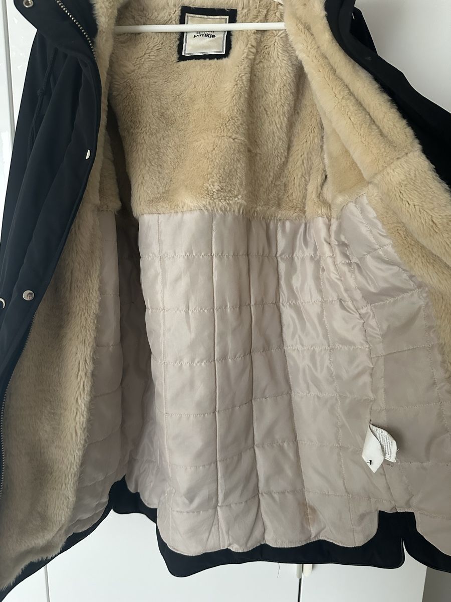Giacche: Schwarze Winterjacke mit Teddyfutter, Grösse L - Neuwertig! – Usato da Merenschwand venduto da R-R-R 5