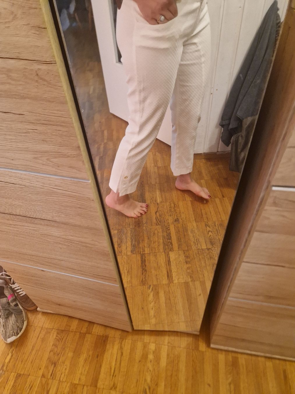 Pantaloni: Capri Hose Weiss  Grösse 38 – Usato da Binningen venduto da Daja75 5