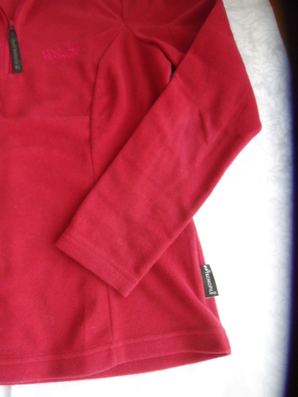 Jack Wolfskin Maglioni & Felpe: Jack Wolfskin Fleece Pulli Gr. M, dunkelrot – Nuovo (secondo la descrizione) da Walenstadt venduto da Pluisa 4