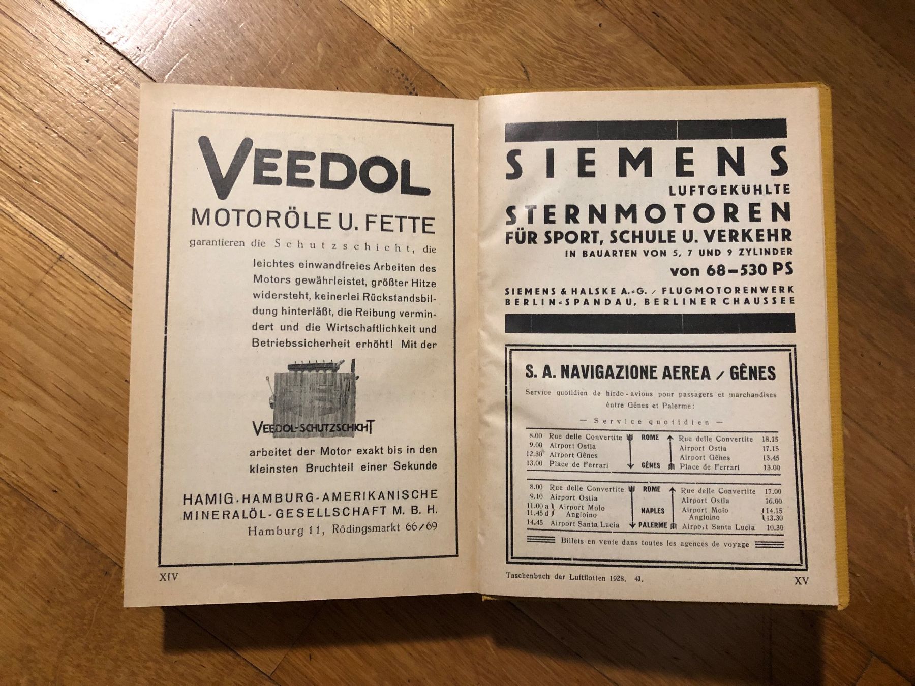 Bücher: Taschenbuch der Luftflotten 1928 – Gebraucht aus Mollis von ges_vlm6 4