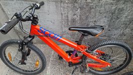 Kinderfahrrad Scott 20 Zoll, 7 Gänge, rot/orange