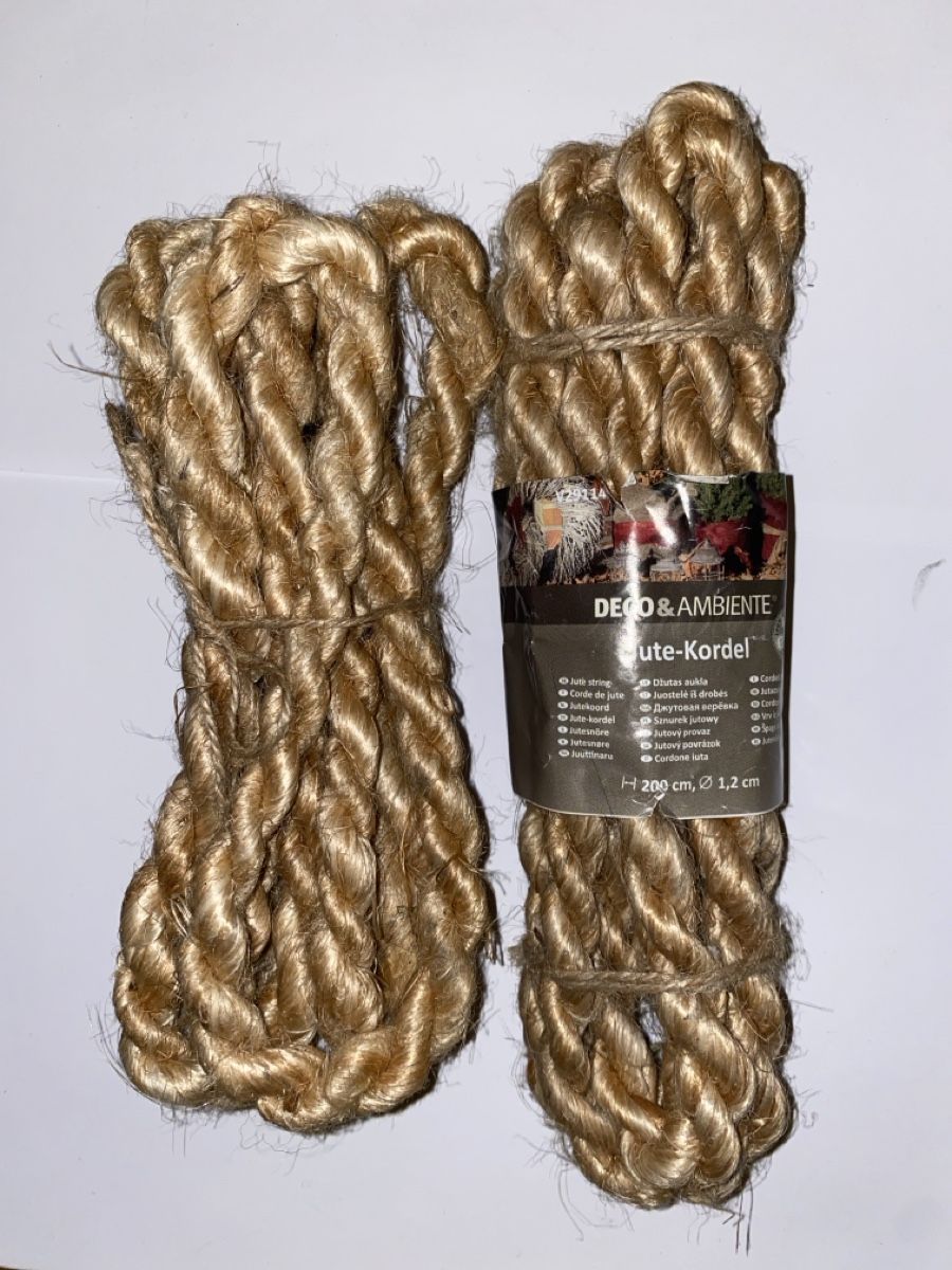 Nastri decorativi: Jute Kordel – Usato da Zürich venduto da joyjoy7