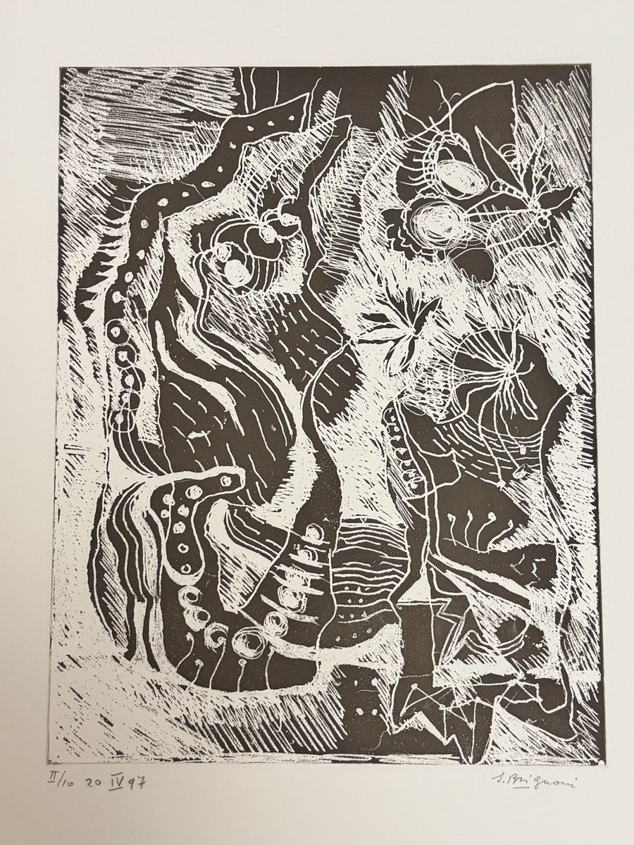 Grafica & Litografie: Serge Brignoni 1903–2002 - Radierung – Usato da Solothurn venduto da NUVICO 2