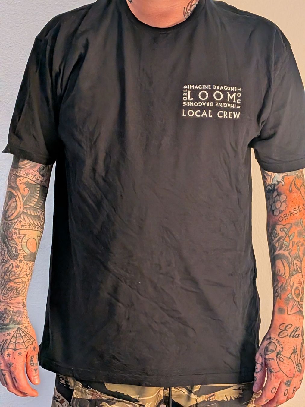 T-Shirts: Imagine Dragons Loom tour crew tee – Neu (gemäss Beschreibung) aus Adliswil von danfarrar
