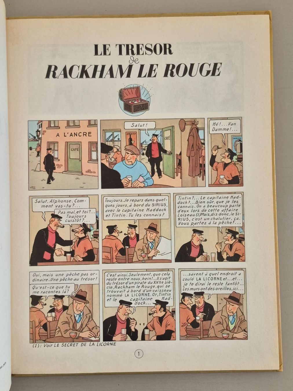 Fumetti: Tintin - Le Trésor de Rackham le Rouge – Usato da Grand-Lancy venduto da loi_599y 2