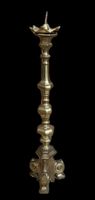 Barocker Bronze-Leuchter