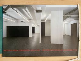 Richard SERRA 🎨 Plakat 1990 Mastrich NL