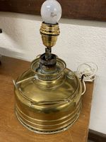 Messinglampe Petroleumlampe antik Look Tischlampe Stehlampe