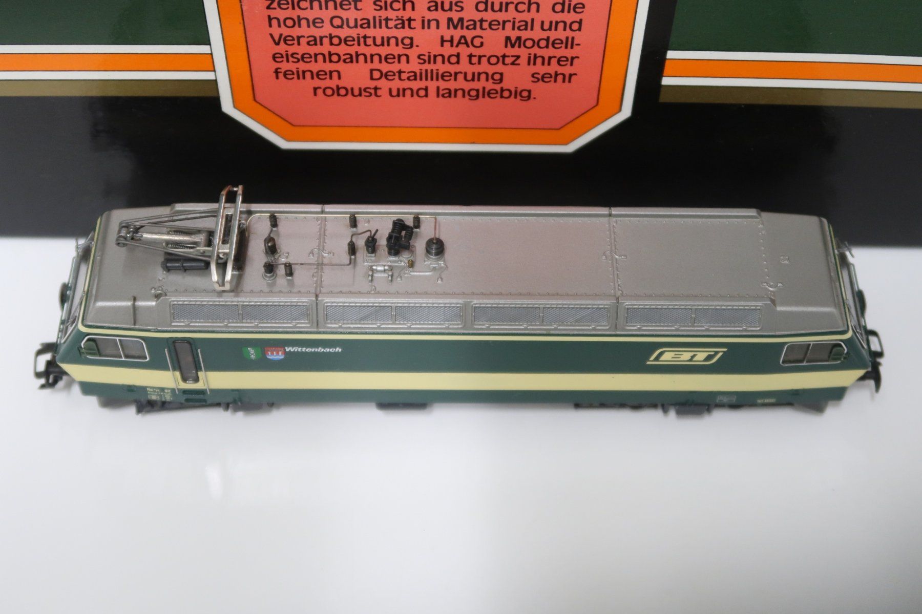 Hag Modelleisenbahnen: HAG BT Re 456 92 Wittebach, AC – Gebraucht aus Dättwil AG von Bastiano_Coimbra 5