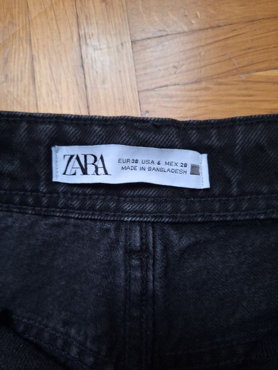 Schwarze Zara Jeans, Grösse 38, Top Zustand 5