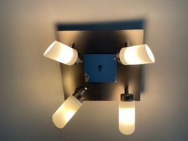 Deckenlampe mit 4 Spots