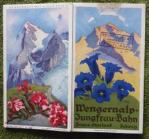 Wengen. Faltprospekt, 1939 / 1945