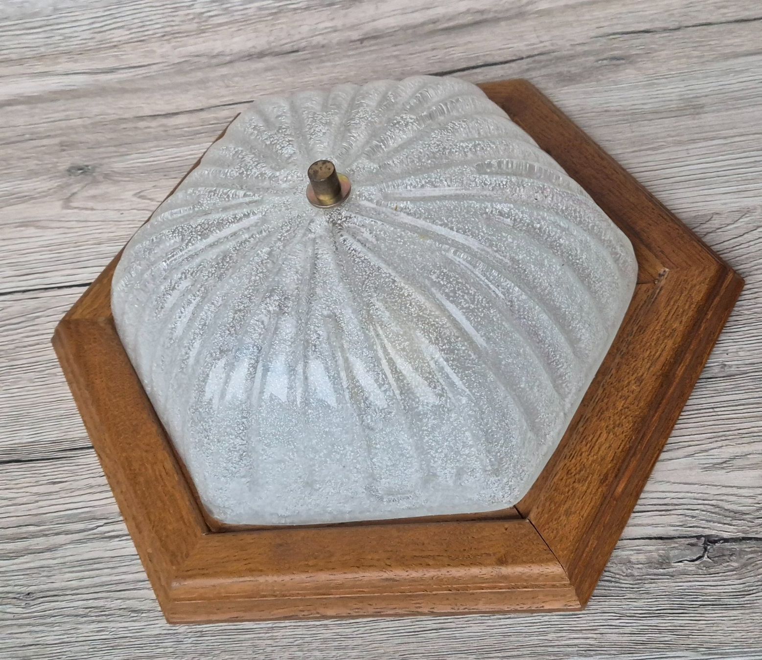 Kronleuchter & Deckenlampen: schöne Deckenleuchte mit Glas – Gebraucht aus Neerach von sil_pm7w