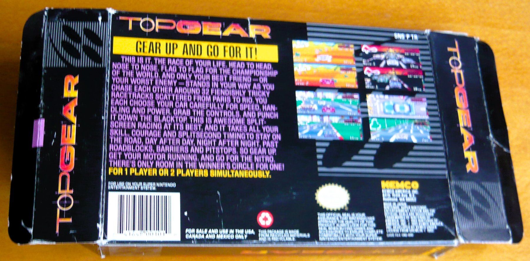 Nintendo Giochi: SNES: - Top Gear – Usato da Onex venduto da Jaguar1986 4