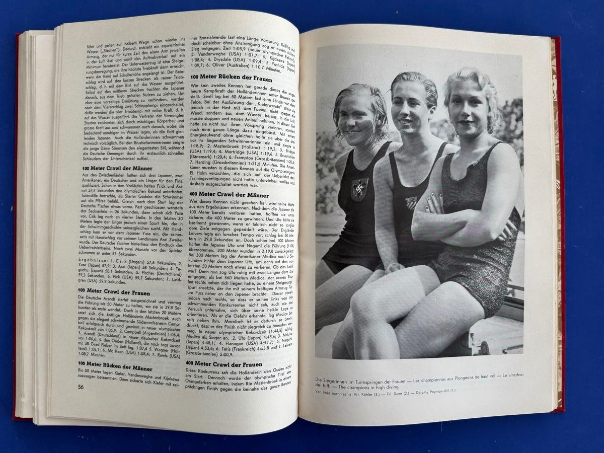 Bücher: Die Olympischen Spiele Berlin 1936. Erinnerungswerk. – Gebraucht aus Adliswil von buch_und_kunst 5