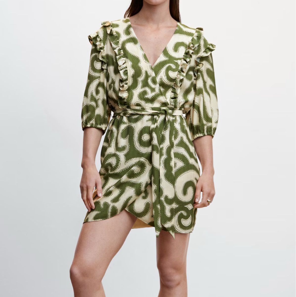 Mango Kleider: Mango Ruffle Dress – Neu und originalverpackt aus Basel von 1moonstar 1