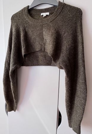 Kurzpullover XL / 44-50 oliv  => Ab 5.-