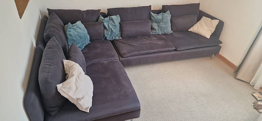 Sofas: IKEA SÖDERHAMN Sofa in Anthrazit/Schwarz – Gebraucht aus Balgach von Thatsboooo181