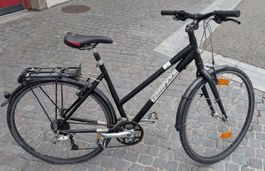 Villiger Fahrrad Damen Citybike Schwarz 