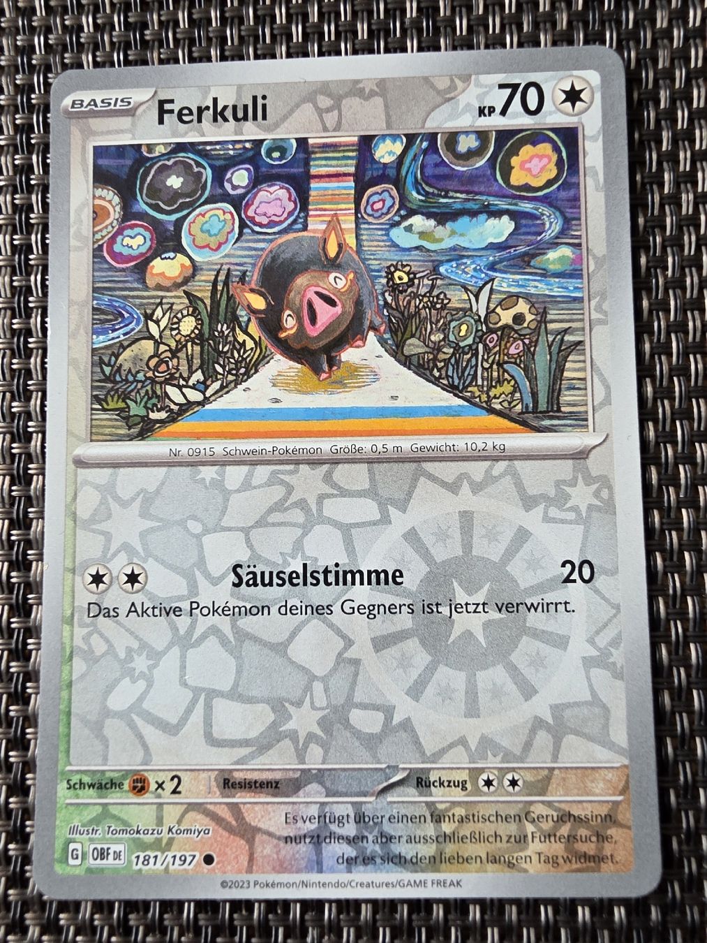 Pokémon Carte collezionabili: Pokemon Karte Mankey 45/102  – Usato da Alberswil venduto da mario889