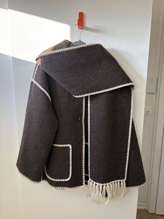 Toteme - Mantel mit Schal braun - neuwertig 