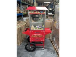 Popcornmaschine mit Wagen NEU