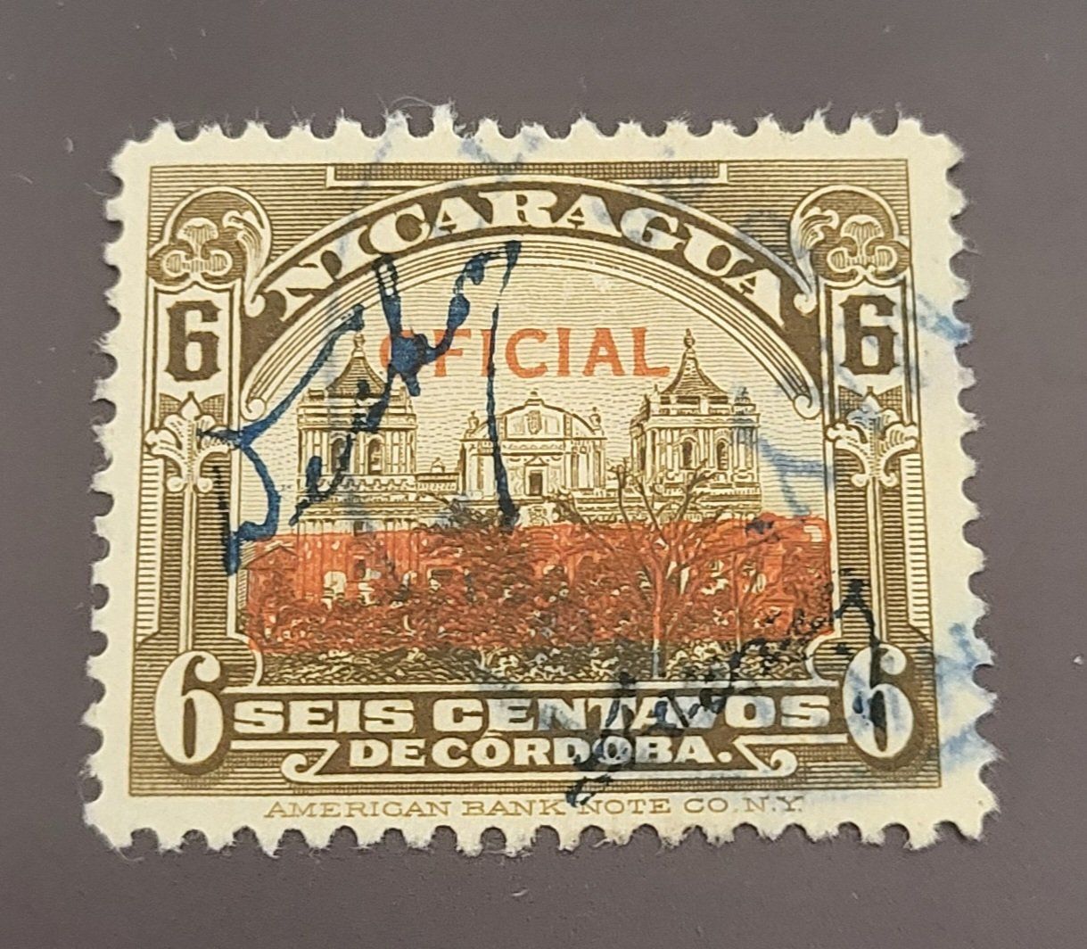 Tutti i francobolli: Nicaragua 1936 briefmarke – Usato da St Gallen venduto da Stampsalshobby