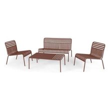 Gartenset 4-teilig Metall braun neuwertig