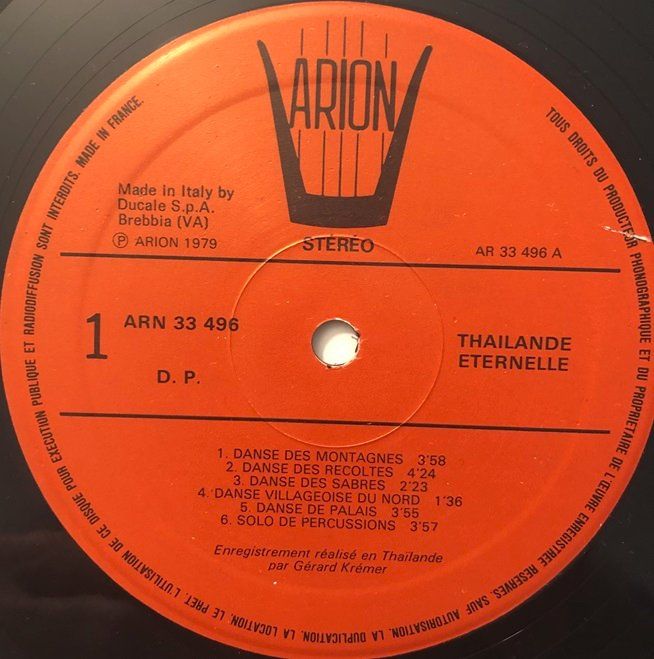 Dischi in vinile: Thaïlande éternelle (LP) – Usato da Grüningen venduto da azulmarron 2