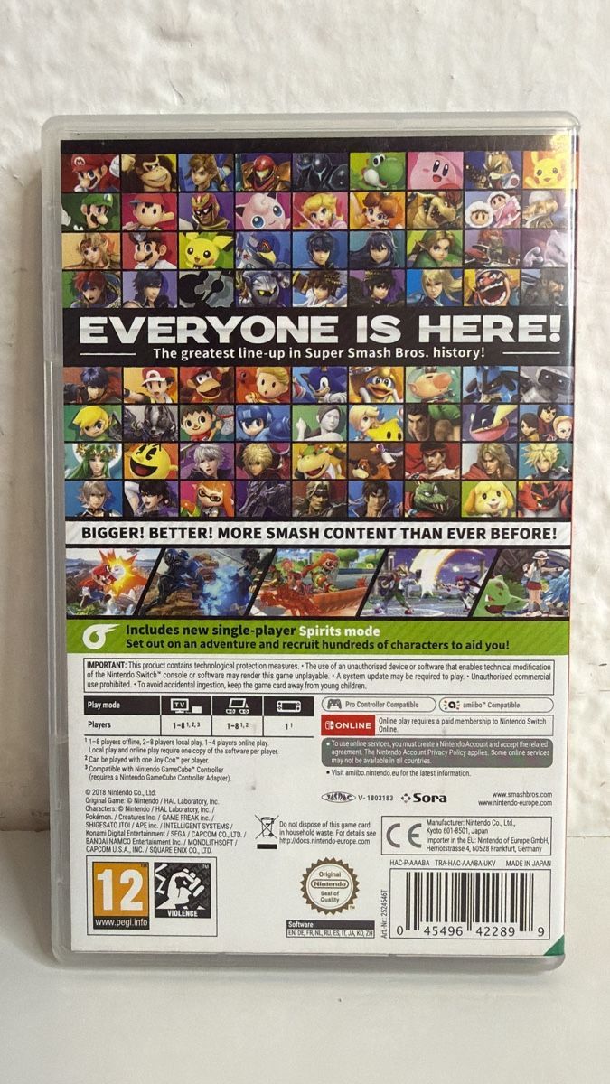 Nintendo Giochi: Super Smash Bros. Ultimate - Nintendo Switch Game – Usato da Ehrendingen venduto da bubulence 1