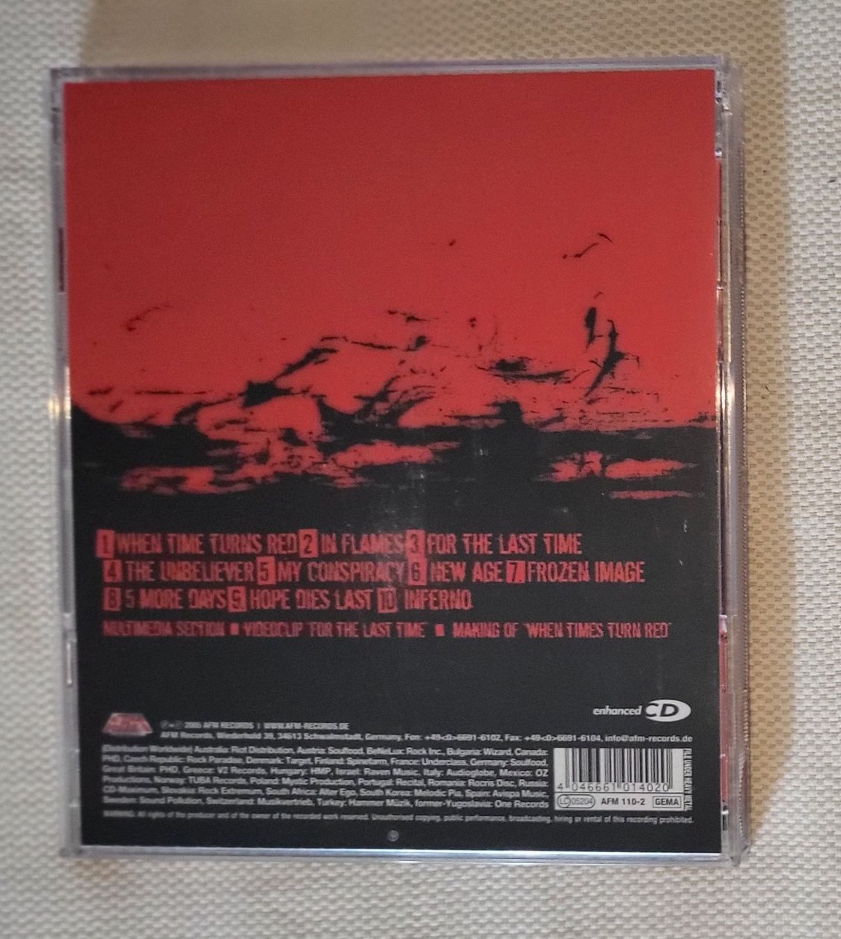 CD: Perzonal War - when times turn red (thrash) – Usato da Villars-sur-glane venduto da Epsilonhike 1