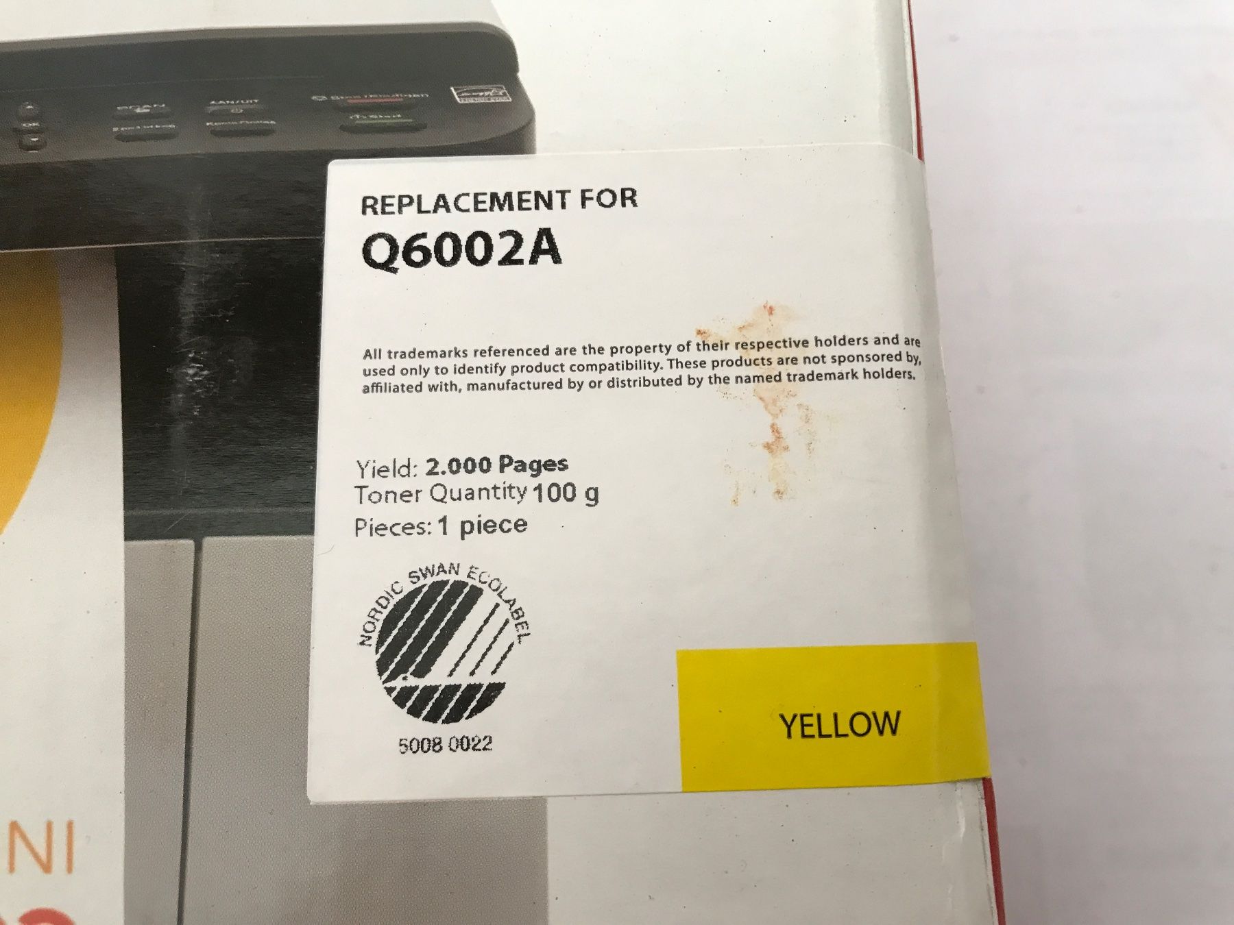 Hewlett Packard Cartucce per stampanti & toner: Toner-Kassette gelb – Nuovo e nell'imballaggio originale da Küblis venduto da hypofacto 1