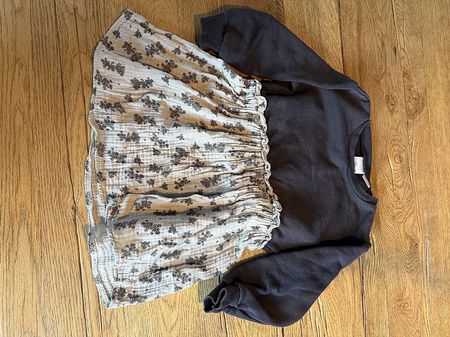 Musselin Kleid Herbst/winter Zara Gr. 98