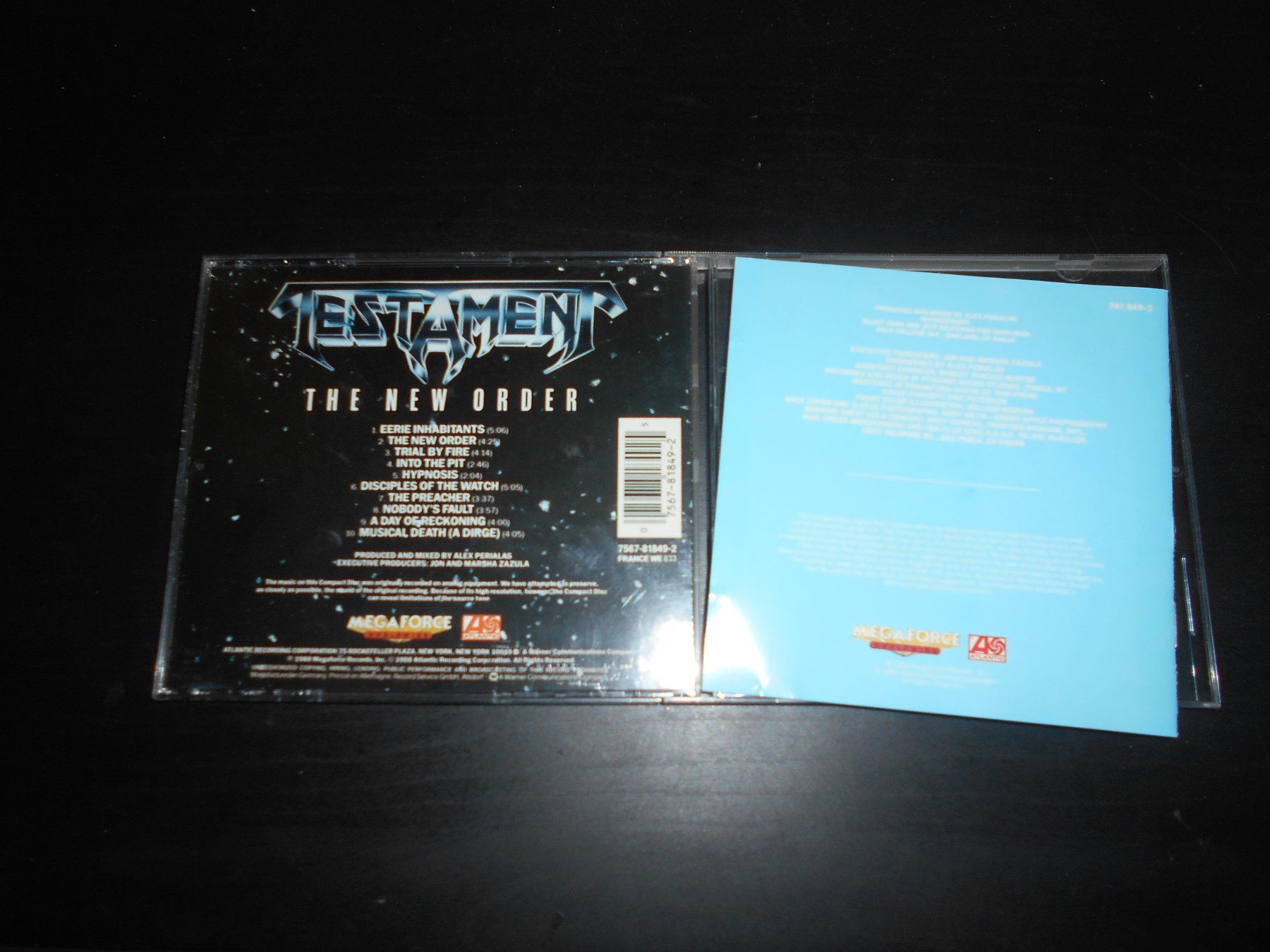 CDs: Testament – The New Order / 1988 – Gebraucht aus Aarberg von witchhunter01 1