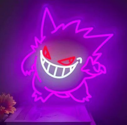 Lampade: Pokemon Gengar Neon Lampe – Usato da Hohentannen venduto da MagmaCollectibles