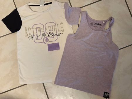 Sommer Set: Shirt & Top, Gr. 134/140, neuwertig!