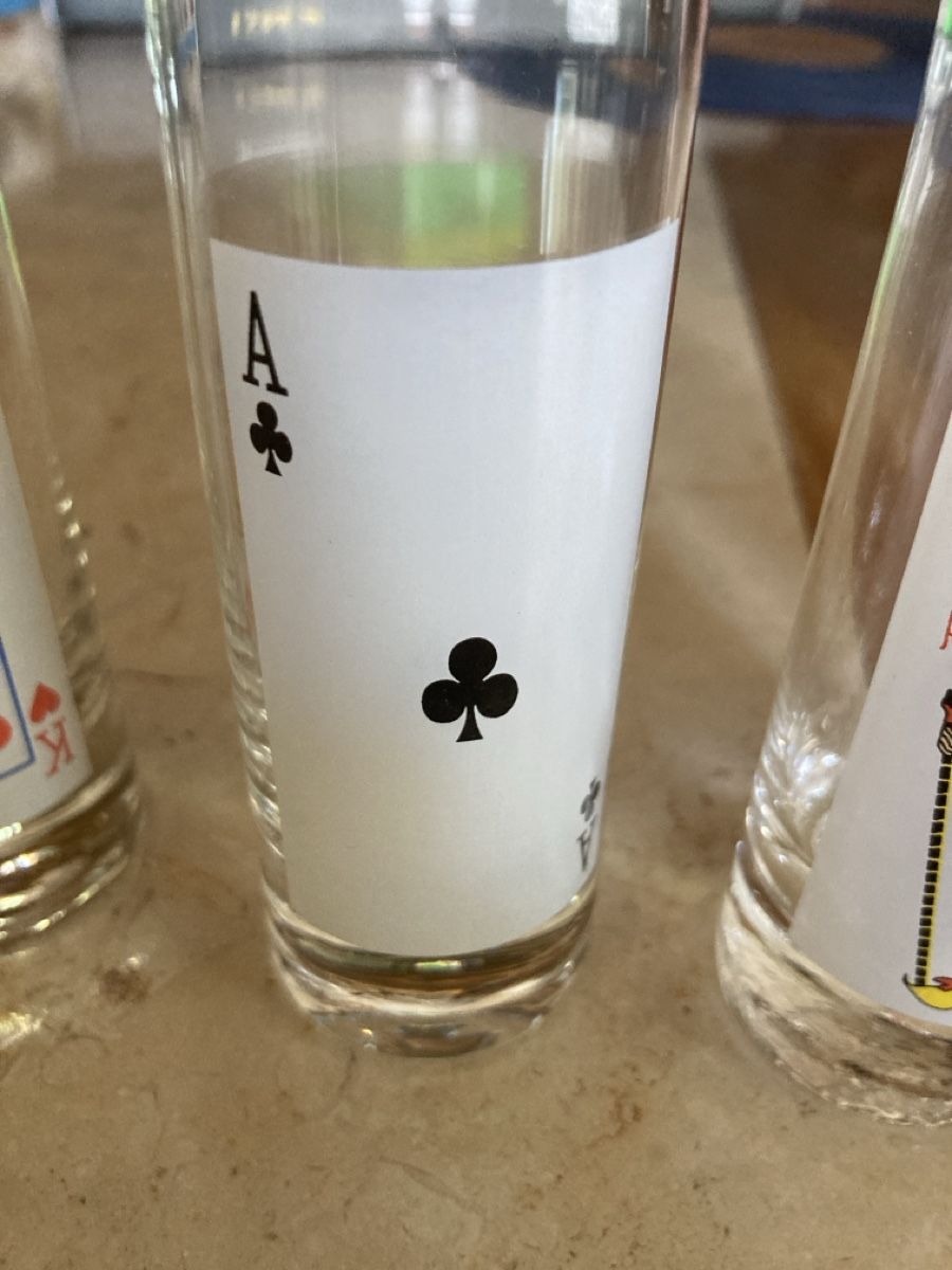 Bicchieri: Verres à limoncello cartes  – Nuovo (secondo la descrizione) da Bursinel venduto da SeveralLives 2