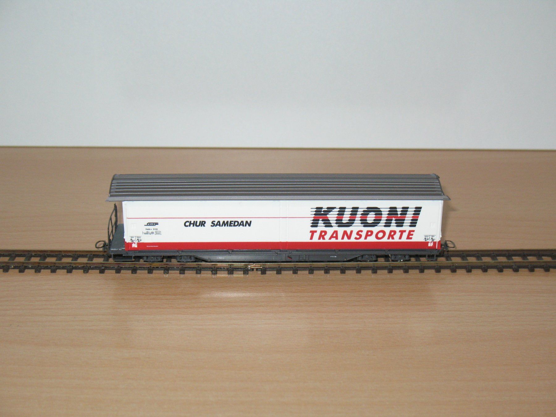 Bemo Modellini di ferrovie: Schiebewandwagen "KUONI" in H0m von BEMO 2288 – Nuovo (secondo la descrizione) da Ettiswil venduto da Caapraibex 6