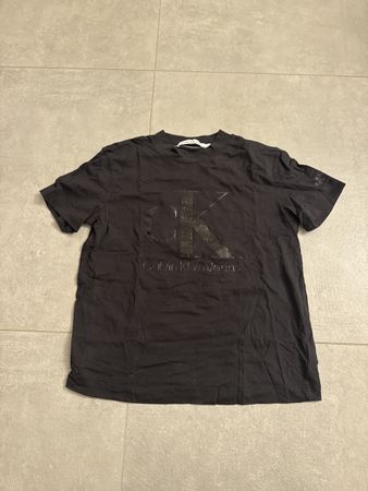Schwarzes Calvin Klein Jeans T-Shirt, Gr. S