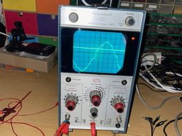 Telequipment D61 Röhrenoszilloskop, 2-Kanal 10 MHz