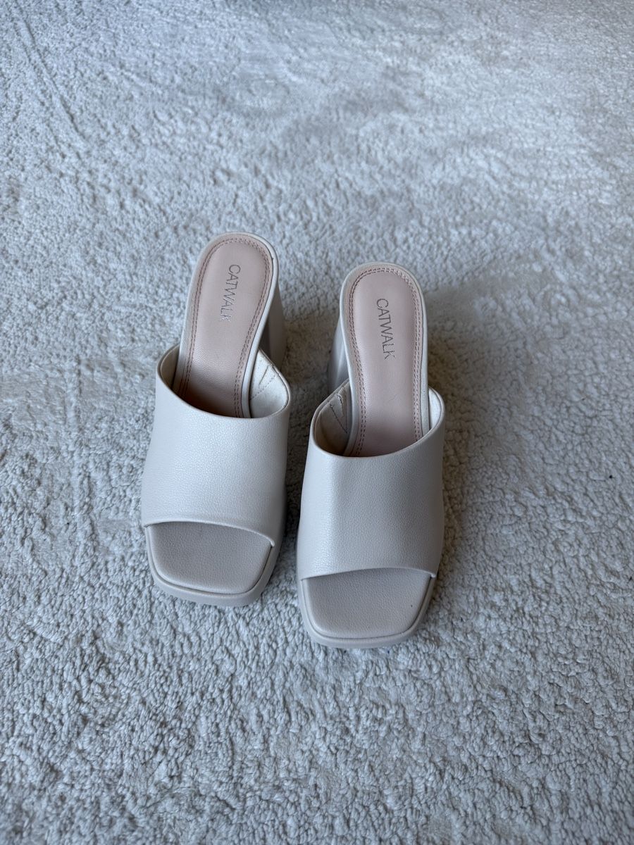 Scarpe da donna: Platform Mule Sandals, Beige, Size 36 – Nuovo (secondo la descrizione) da Dübendorf venduto da ilianalou 3