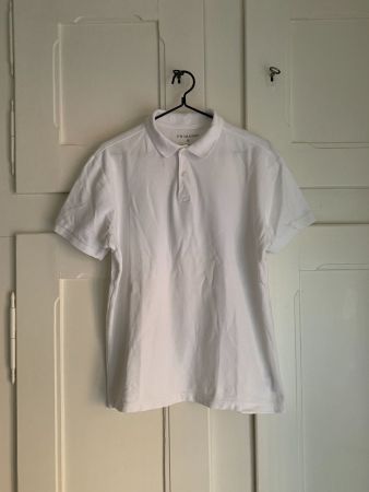 PRIMARK - Polo-Shirt weiss M