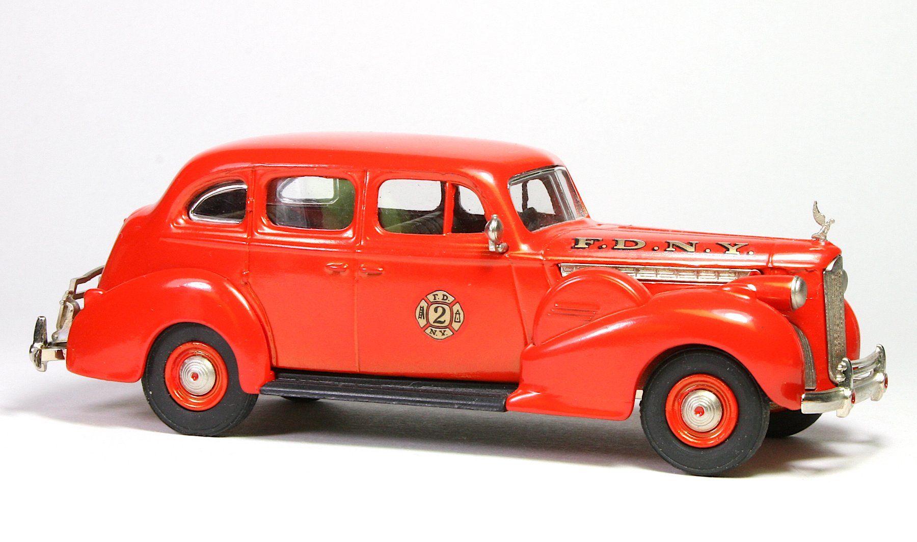 Modellini d'auto: Rextoys 1940 Packard, Fire Dept. New York – Nuovo (secondo la descrizione) da Elsau venduto da Peekay8 5