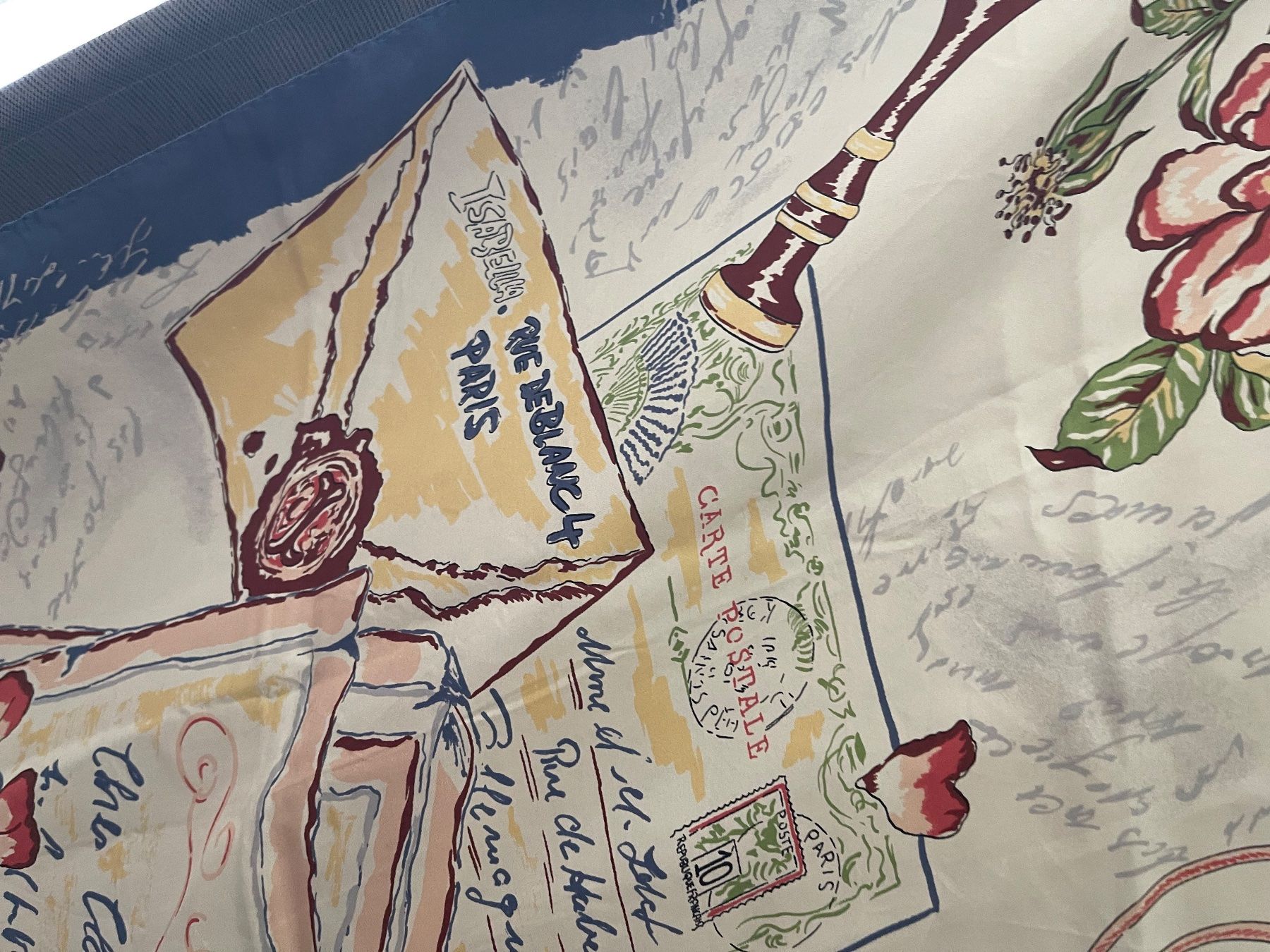 Foulard & Sciarpe: Vintage Silk Scarf Floral Print Spring Accessory Style – Nuovo (secondo la descrizione) da Winterthur venduto da shp_xcc5 7