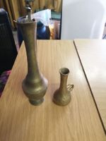 Messing Vase 2stk.
