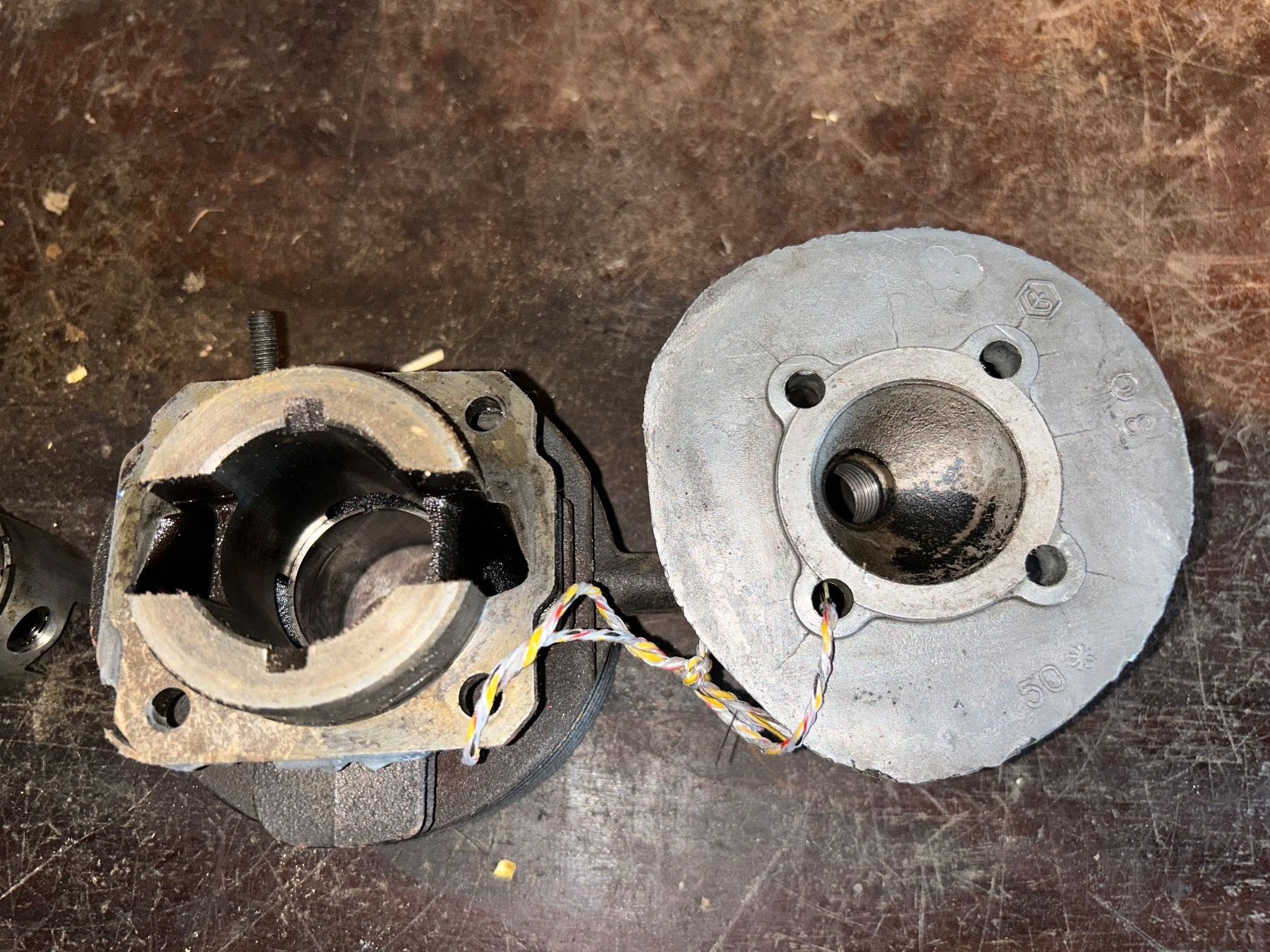 Vespa Tutti pezzi di ricambio per scooter: Vespa Roller Zylinderkit – Usato da Fahrni b. Thun venduto da berger_tuning34 7