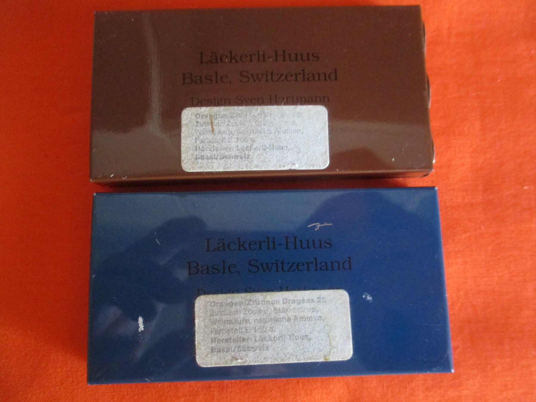 Tutte le decorazioni: 2 x Blechdose Läckerli Huus – Usato da Birsfelden venduto da alles-muss-raus 1