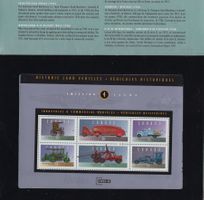 R6554  /  CANADA véhicules historiques 1993-1996 neufs XX