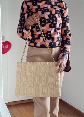 Zara tasche BEGE Neu
